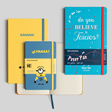 Moleskine limited edition minions peter pan