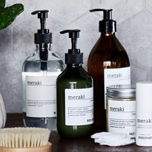 Meraki lotions and body washes